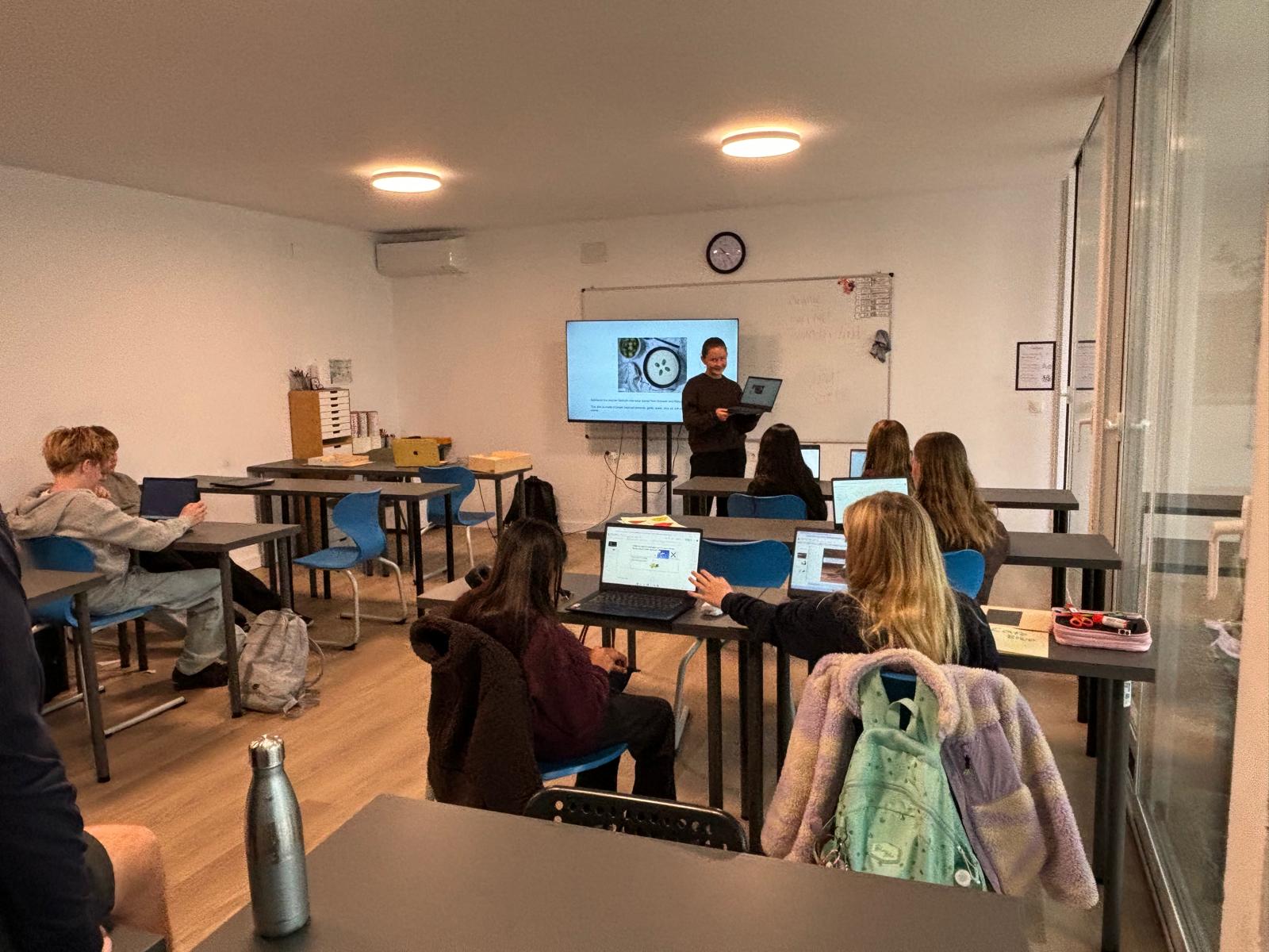 AIM Middle Years students engaged in project learning