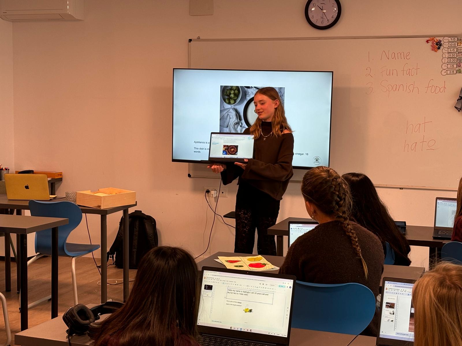 AIM Middle Years students in project-based learning