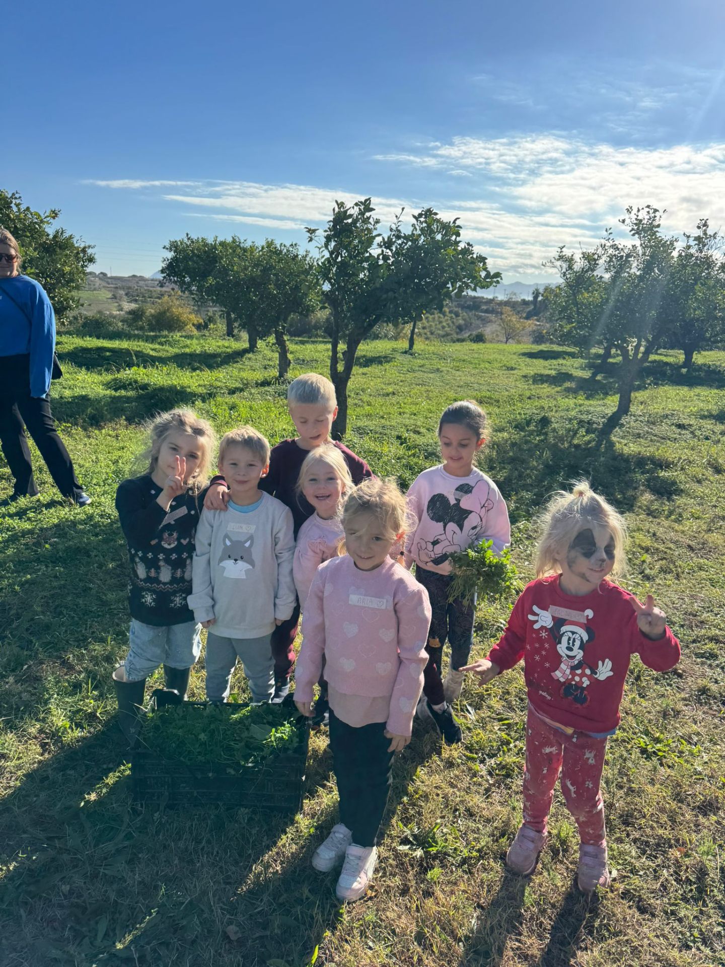 Mini AIM børn på høstudflugt